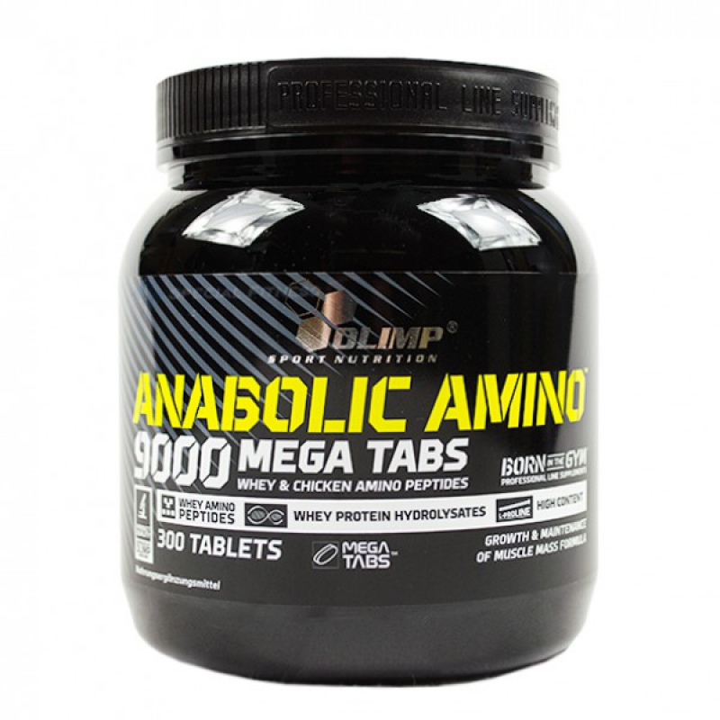 Olimp AMINO 9000 Mega Tabs 300 Tabletten FITNESSSTORE24 DE